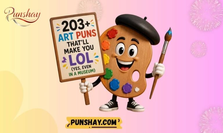 🎨 203+ Art Puns That’ll Make You LOL (Yes, Even in a Museum)