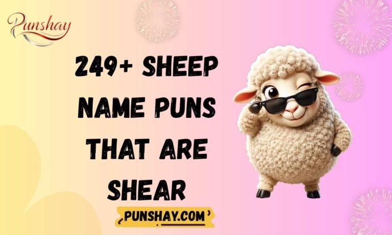 249+ Sheep Name Puns That Are Shear Genius (Funniest List Ever!)