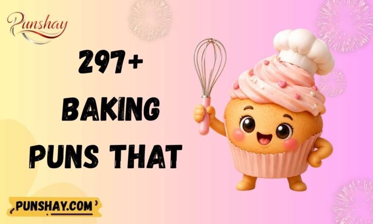 297+ Baking Puns That Rise to the Occasion Funny, Cute & Clever One-Liners